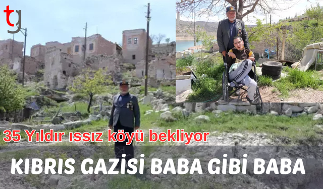 Kıbrıs Gazisi 35 yıldır ıssız köyü bekliyor