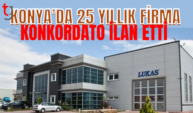 Konya’nın  tarım makinesi üreticisi konkordato ilan etti