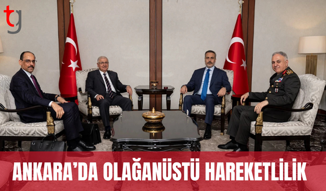 Ankara'da olağanüstü hareketlilik: Kritik zirve 4 saat sürdü