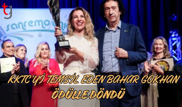 KKTC’yi Temsil eden Bahar Gökhan Ödülle Döndü