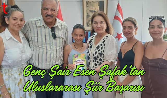 Genç Şair Esen Şafak’tan Uluslararası Şiir Başarısı