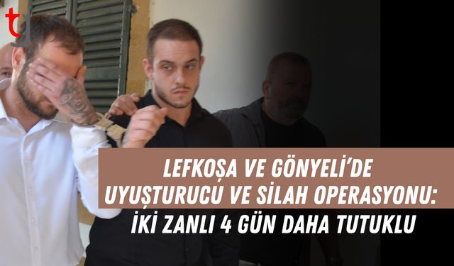 Lefkoşa ve Gönyeli’de Silah ve Uy*şturucu Operasyonu