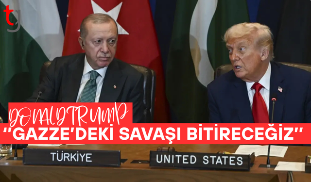 Trump, Erdoğan'ın yanında ilan etti