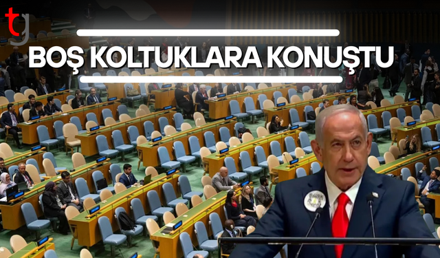 BM'de  Netanyahu protestosu: Salonu terk ettiler