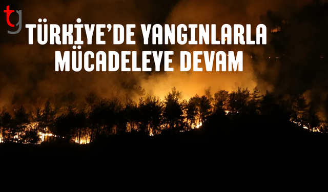 Bakandan yurt genelindeki yangınlara ilişkin açıklama