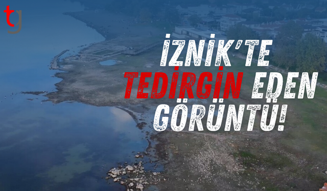 İznik'te tedirgin eden görüntü!