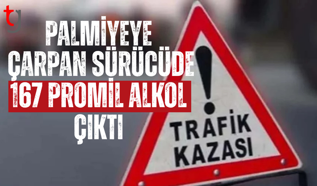 Lefkoşa-Güzelyurt yolunda alkollü kaza!