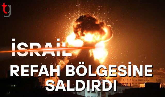 İsrail savaş uçakları Gazze'yi vurdu