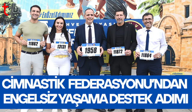 Cimnastik Federasyonu’ndan Lefkoşa Maratonu’na Destek