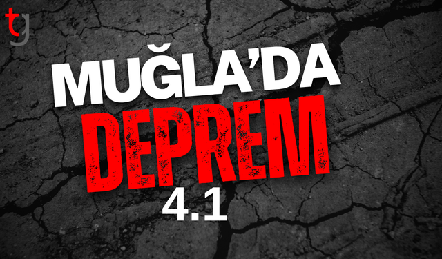 Pazar günü 4,1'lik depremle başladı!