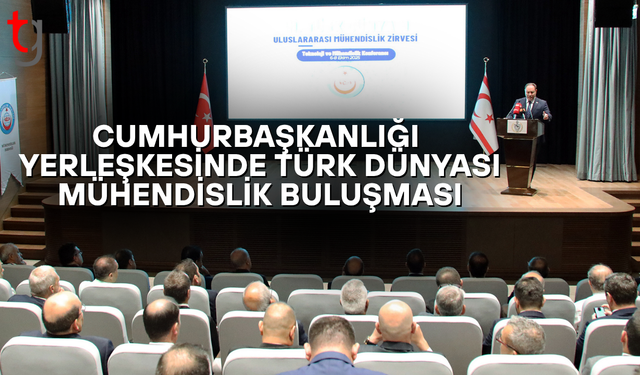 Ziya Öztürkler Türk Dünyası Mühendislik Zirvesinde Konuştu