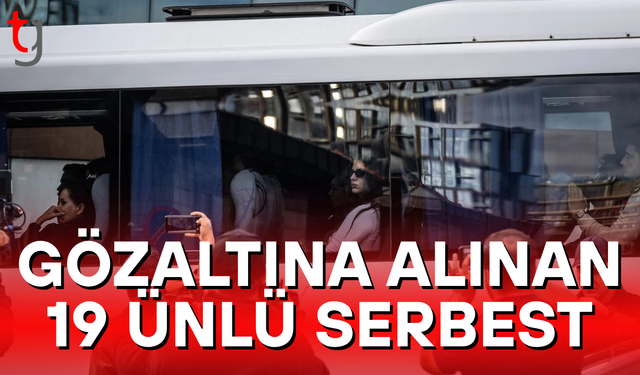 Uy*şturucu soruşturmasında gözaltına alınan 19 ünlü serbest