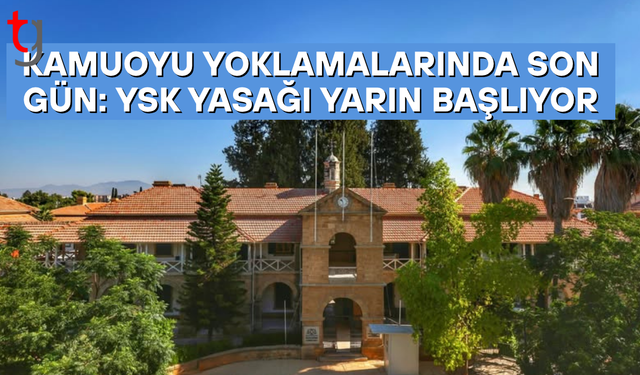 Kamuoyu araştırmaları için son gün bugün