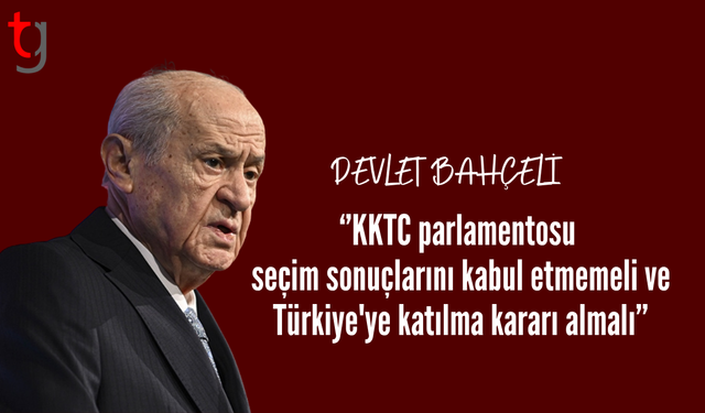 Devlet Bahçeli'den KKTC'deki Seçim Sonuçları Sonrası İlginç Çıkış
