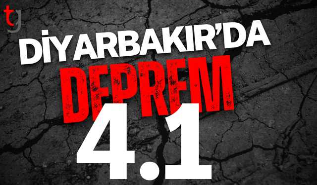 Diyarbakır’da 4 büyüklüğünde deprem