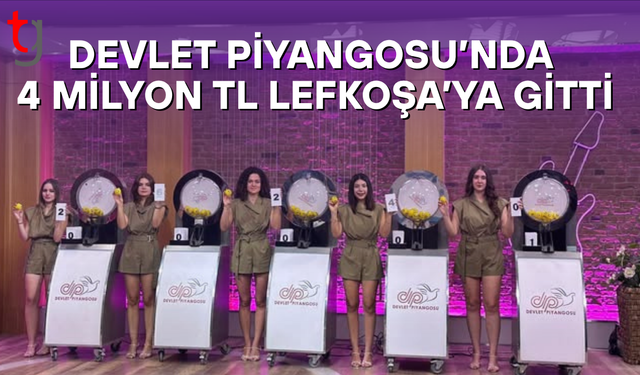 4 Milyon TL’lik Büyük İkramiye Lefkoşa’ya Çıktı