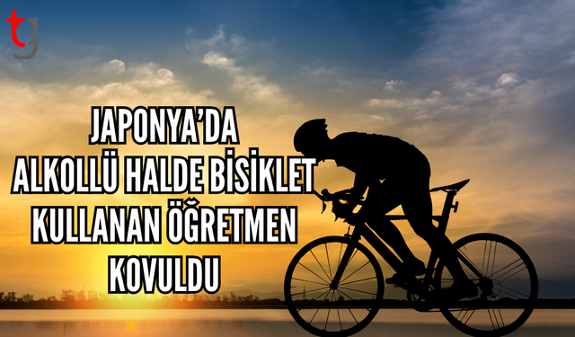Japonya'da alkollü halde bisiklet kullanan öğretmen kovuldu