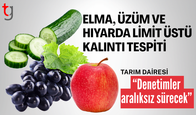 Haftalık Gıda Denetim Sonuçları Açıklandı