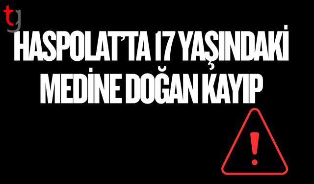 Haspolat’ta 17 yaşındaki Medine Doğan kayıp