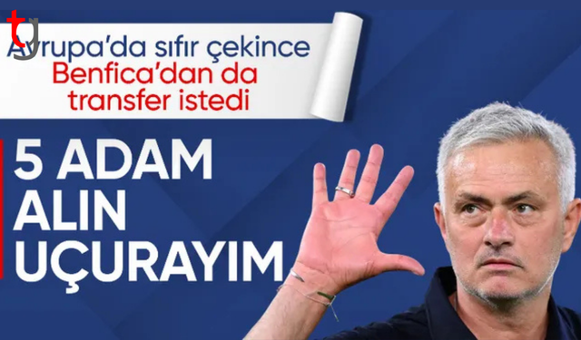 Jose Mourinho'dan yönetime transfer talebi!