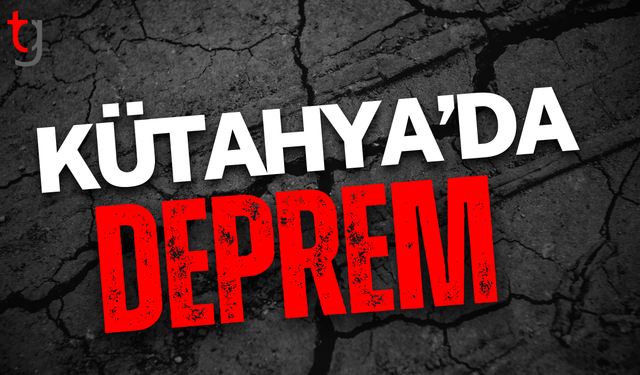 Kütahya'da 4 büyüklüğünde deprem