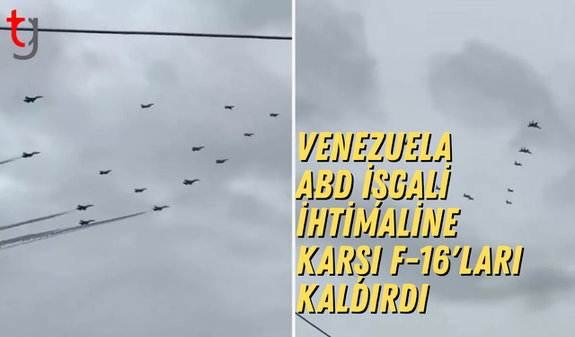Venezuela, ABD işgali ihtimaline karşı F-16'ları kaldırdı