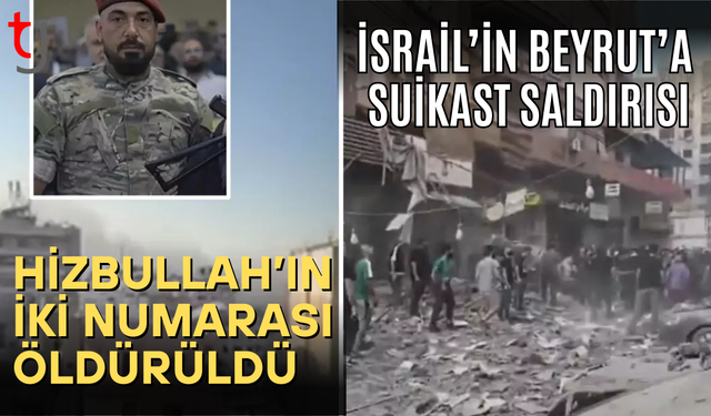 İsrail ateşkesi ihlal ederek Beyrut’u vurdu