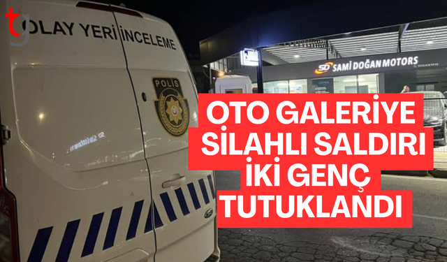 Lefkoşa’da Oto Galeride Silahlı Saldırı