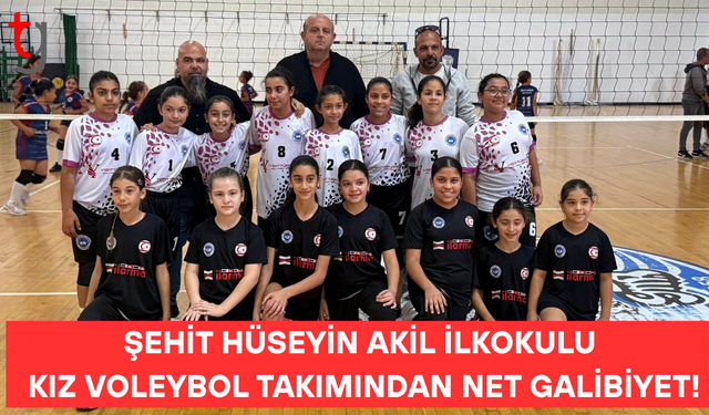 Şehit Hüseyin Akil İlkokulu’ndan Gurur Dolu Voleybol Zaferi!