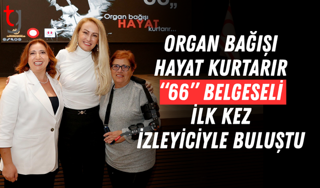 Organ Bağışı Hayat Kurtarır “66” Belgeseli İlk Kez İzleyiciyle Buluştu