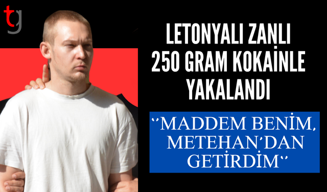Lefkoşa’da 250 gram kokainle yakalanan letonyalı zanlı tutuklu kalacak