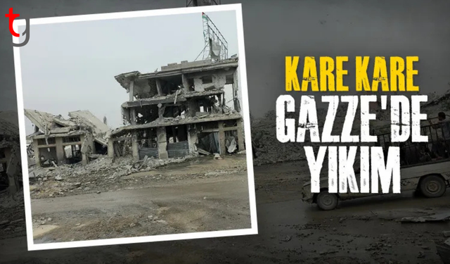 Gazze'de yıkım devam ediyor
