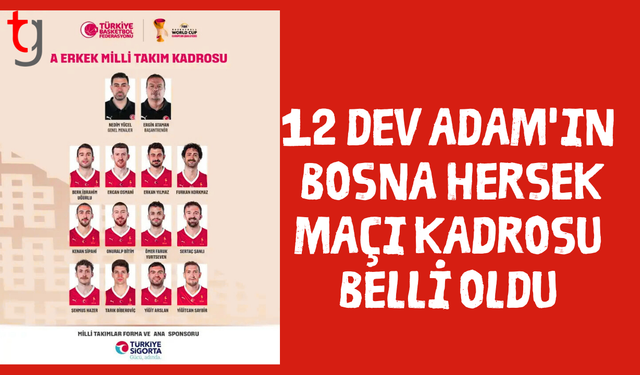 12 Dev Adam'ın Bosna Hersek maçı kadrosu belli oldu