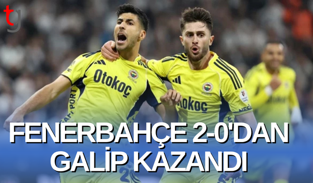 Tarihi derbide Fenerbahçe 2-0'dan geri dönerek Beşiktaş'ı devirdi