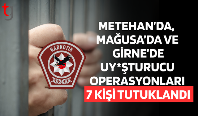 Üç Bölgede Ardı Ardına Uy*şturucu Baskınları