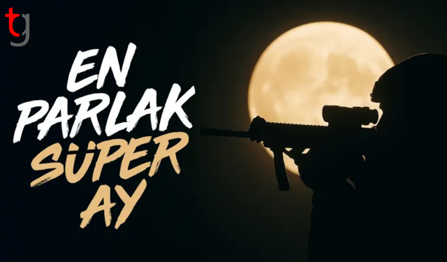 MSB paylaştı: Kahraman askerlerimizin 'Süper Ay'a yansıyan görüntüleri