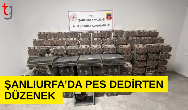 Şanlıurfa'da pes dedirten düzenek