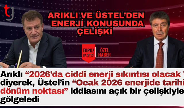 Arıklı ve Ünal’dan Enerji Konusundaki Çelişkisi
