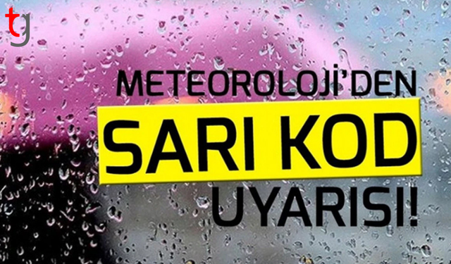 Rum Meteoroloji Dairesi sarı alarm verdi