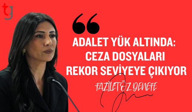 Ceza davaları yıl sonunda 60 bine yaklaşacak