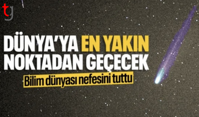 Yıldızlararası kuyruklu yıldız 3I/ATLAS Dünya’ya en yakın noktadan geçiyor
