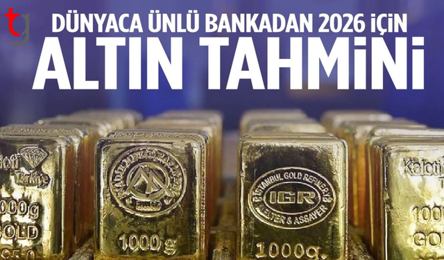 Üç büyük bankadan altın için 2026 tahmini