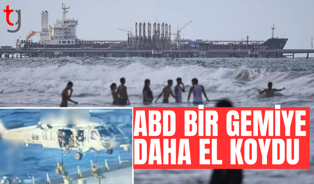 ABD, Venezuela açıklarında bir gemiye el koydu