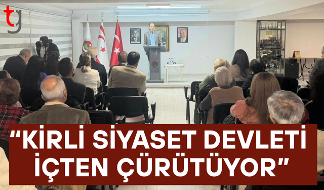 Özersay Ankara’da yolsuzluğu hedef aldı