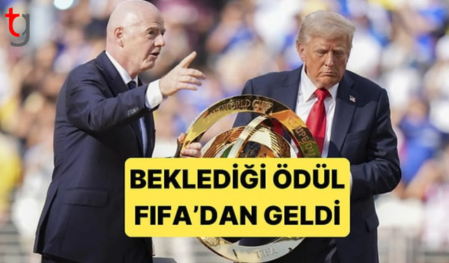 Donald Trump'a 'FIFA Barış Ödülü' verildi
