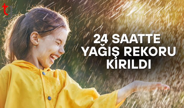 Kaleburnu 24 saatte yağış rekorunu kırdı