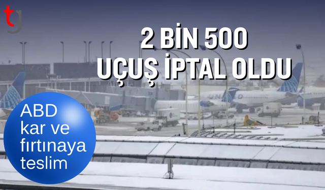 ABD’de kar fırtınası kaosa yol açtı