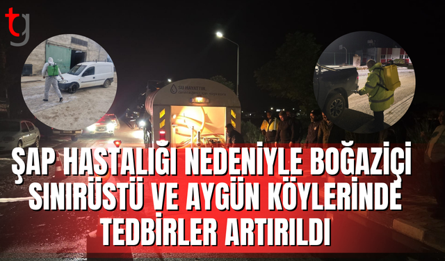 Şap hastalığı nedeniyle üç köyde koruma ve denetimler artırıldı