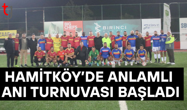 Hamitköy Merhumlar Turnuvası Başladı