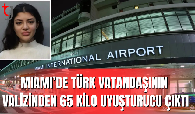 Miami Havaalanı'nda Türk vatandaşı kokudan kendini ele verdi